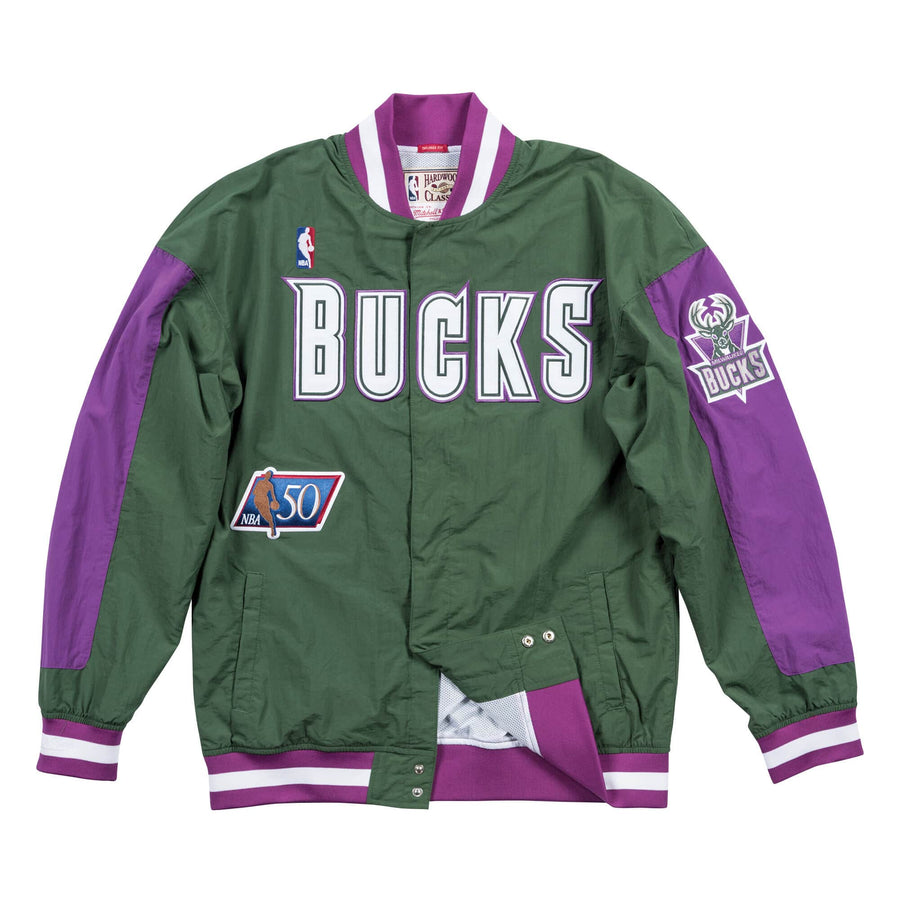 NBA Milwaukee Bucks ジャケット　リバーシブル　90s Vintage 90s Milwaukee Bucks Half Zipper Pullover starter