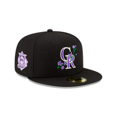 Black Colorado Rockies Purple Bottom National League Side