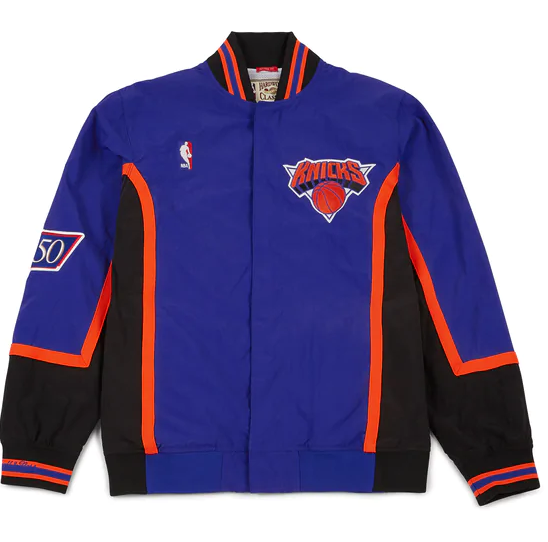 Mitchell & Ness Los Angeles Lakers NBA Net Warm Up Jacket In