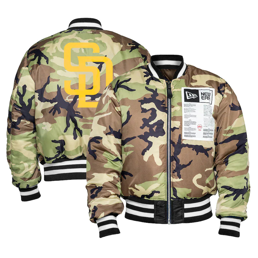 Red Anaheim Angels Alpha Industries X New Era Reversible MA-1 Bomber J –  Exclusive Fitted Inc.