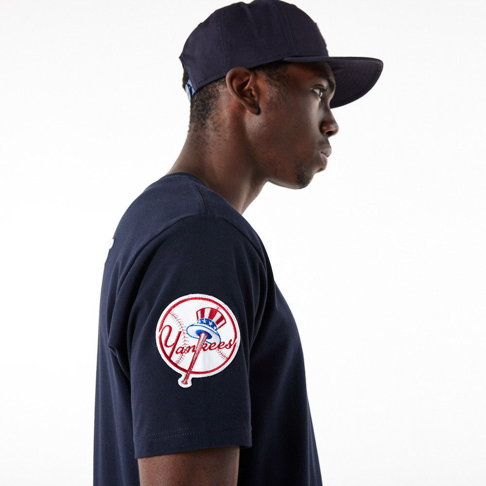Navy Blue New York Yankees 2009 World Series New Era Elite T-Shirt M