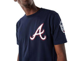 Navy Blue Atlanta Braves 2021 World Series New Era Elite T-Shirt
