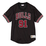 Product Mitchell & Ness Name And Number Mesh Top Chicago Bulls 1996-97 Dennis Rodman Jersey