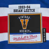 Mitchell & Ness Blue Line Brian Leetch New York Rangers 1993 Authentic Hockey Jersey