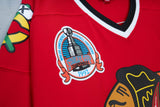 Mitchell & Ness Blue Line Chris Chelios Chicago Blackhawks 1991 Authentic Hockey Jersey