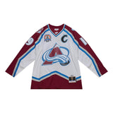 Mitchell & Ness Blue Line Joe Sakic Colorado Avalanche 2000 Authentic Hockey Jersey