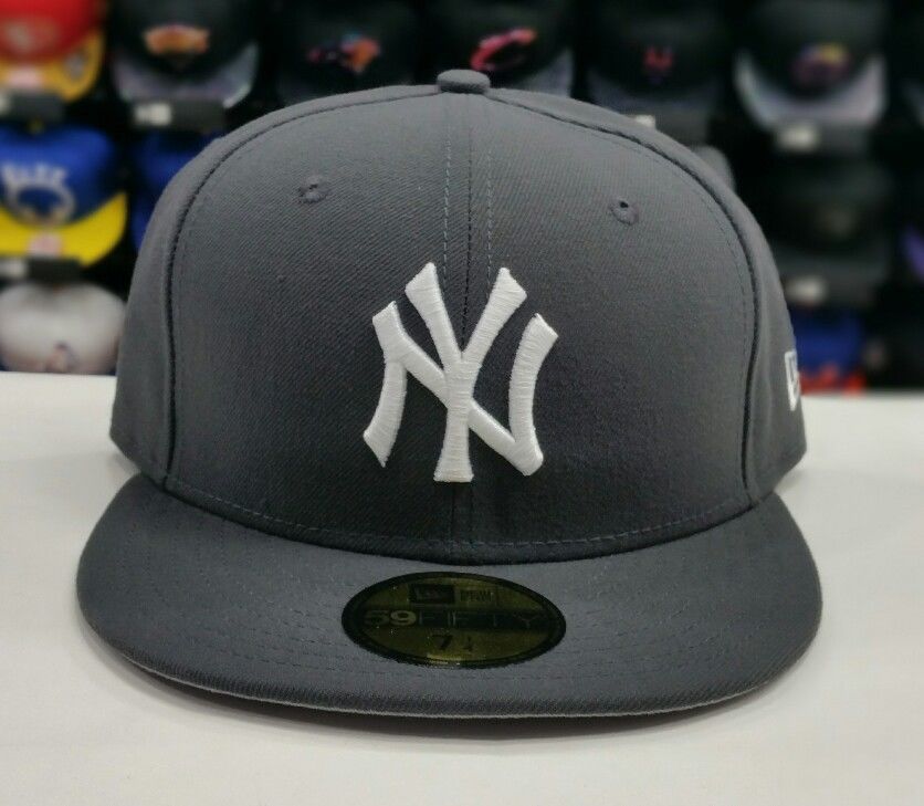 New Era 59Fifty MLB New York Yankee Charcoal Gray – Exclusive Fitted Inc.