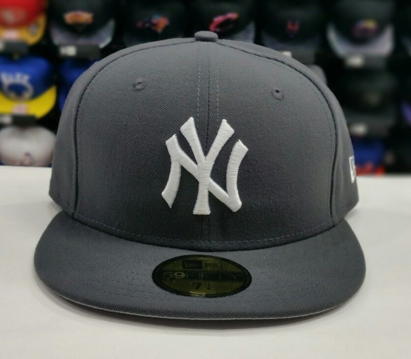 Dark grey yankees hat Clearance