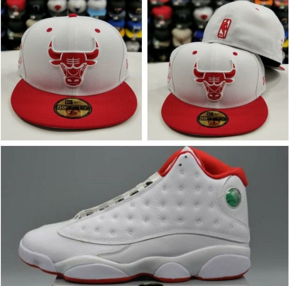 Matching New Era Chicago Bulls Fitted hat Jordan – Exclusive