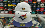 Matching New Era Toronto Blue Jays fitted hat Jordan 7 Olympic Tinker Alternate