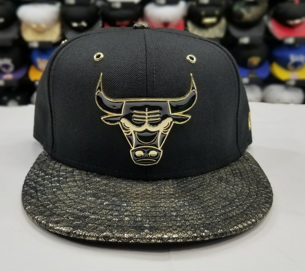 Matching New Era Chicago Bulls Fitted Hat – Exclusive