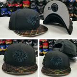 Exclusive New York Knicks NBA Black New Era 9Fifty Snapback Hat