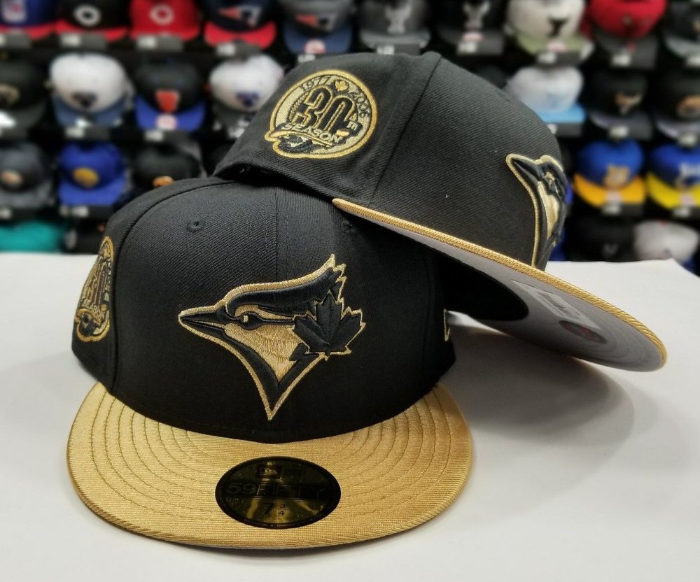 Canada Fitted Hat Mighty Maple Black With Metallic Gold  More Than Just  Caps Clubhouse