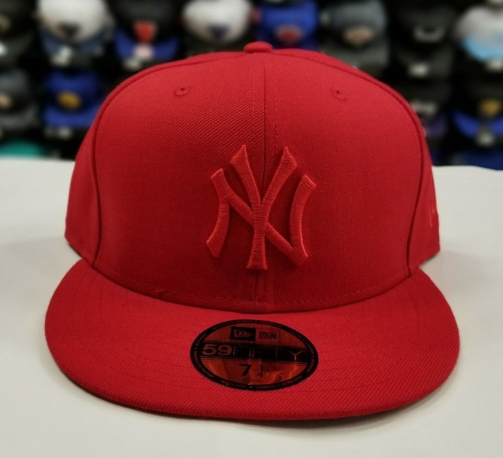 Official New Era New York Yankees MLB Seasonal Team Logo Rust