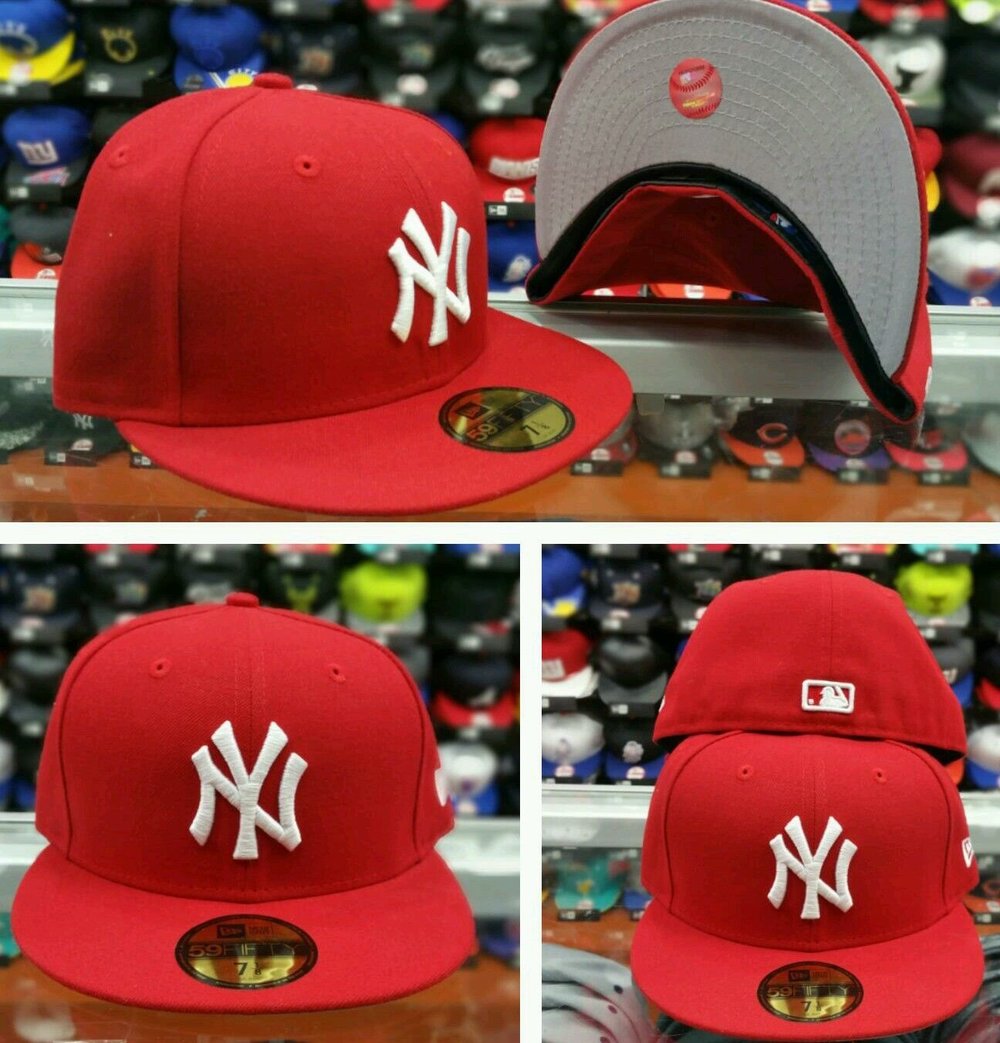 Yankees 'MURDERERS ROW' Red Fitted Hat by New Era 