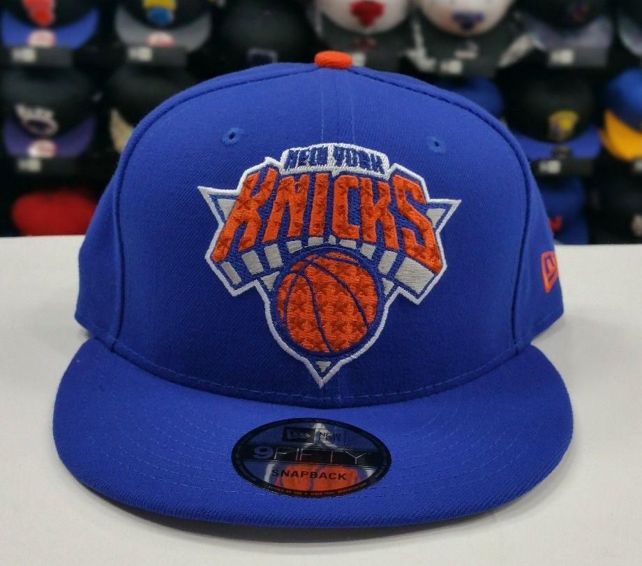 Exclusive New Era NBA Team Color ROYAL BLUE New York Knicks 9Fifty Snapback Hat