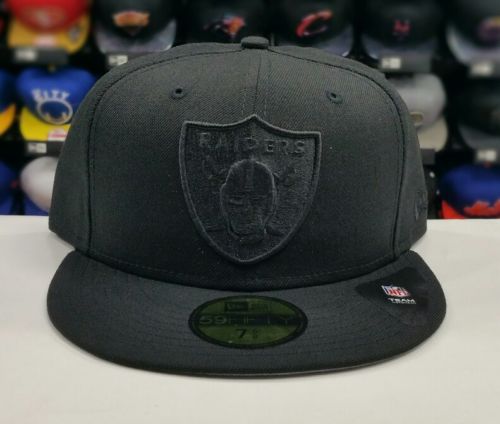 Raiders cap all black Clearance