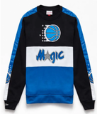 Orlando Magic Mitchell & Ness Scorer Fleece Crew Sweatshirt