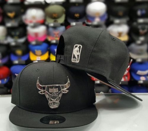 CHICAGO BULLS NBA PATCH BLACK 9FIFTY SNAPBACK CAP 'BLACK' – Superkicks