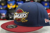 New Era NBA Team Color Navy Burgundy Cleveland Cavaleirs 9Fifty Snapback Hat