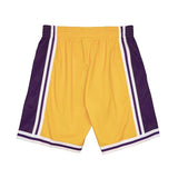 Mitchell & Ness Big Face 2.0 Los Angeles Lakers Yellow Shorts