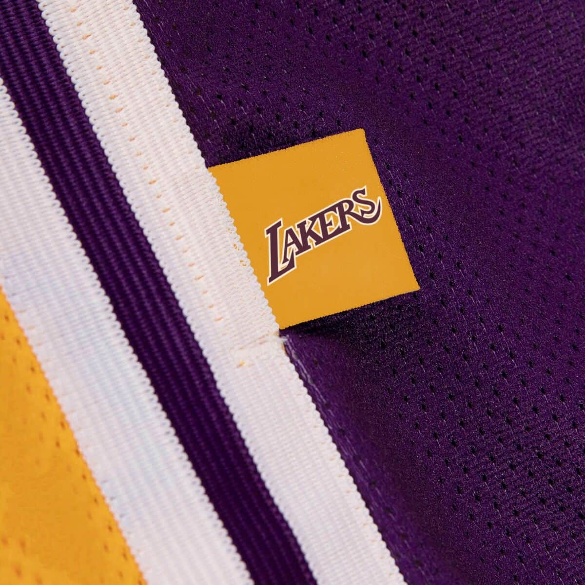 Mitchell & Ness Big Face 2.0 Los Angeles Lakers Yellow Shorts