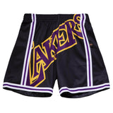 Mitchell & Ness Big Face Los Angeles Lakers Black Shorts