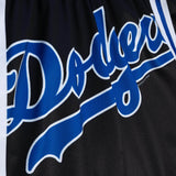 Mitchell & Ness Big Face Los Angeles Dodgers Black Shorts