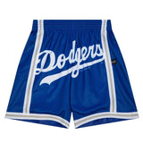 Mitchell & Ness Big Face Los Angeles Dodgers Royal Blue Shorts