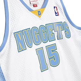 Mitchell & Ness Swingman Carmelo Anthony Denver Nuggets Road 2003-04 Jersey
