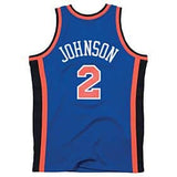 New York Knicks 1998-99 Larry Johnson Mitchell & Ness Swingman Jersey