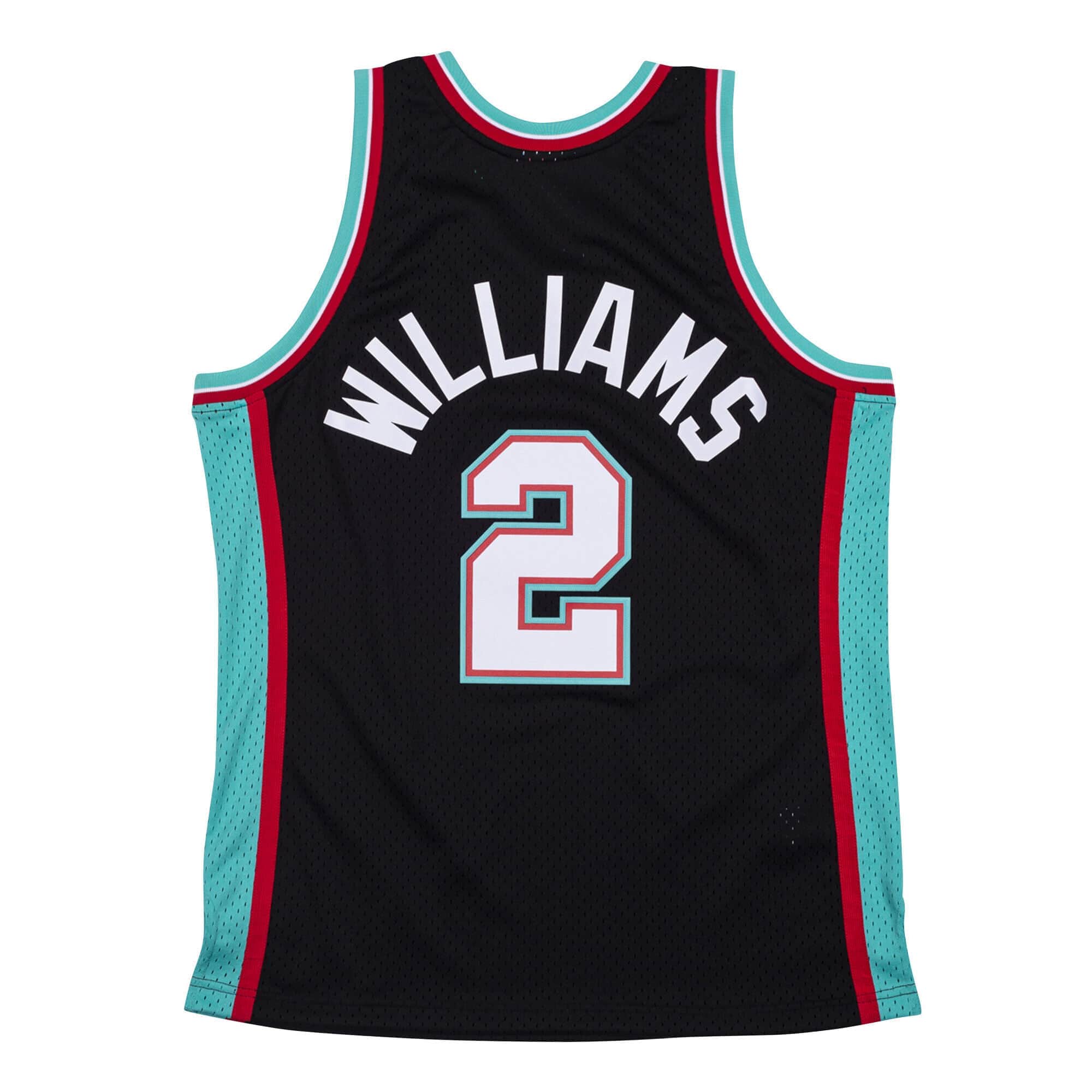 Mitchell & Ness Sacramento Kings Jason Williams Swingman Jersey Black Medium