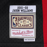 Memphis Grizzlies 2001-02 Jason Williams Mitchell & Ness Black Swingman Jersey