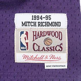 Sacramento Kings 1994-95 Mitch Richmond Mitchell & Ness Black Swingman Jersey