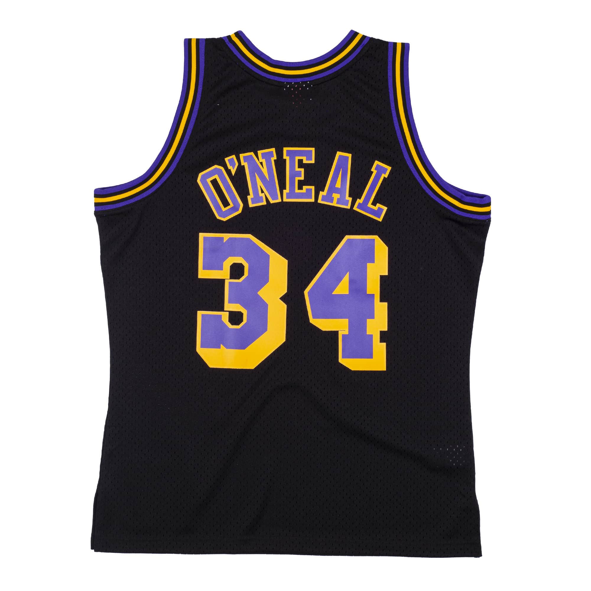 Shaquille O'Neal Los Angeles Lakers 1996-1997 Yellow Authentic