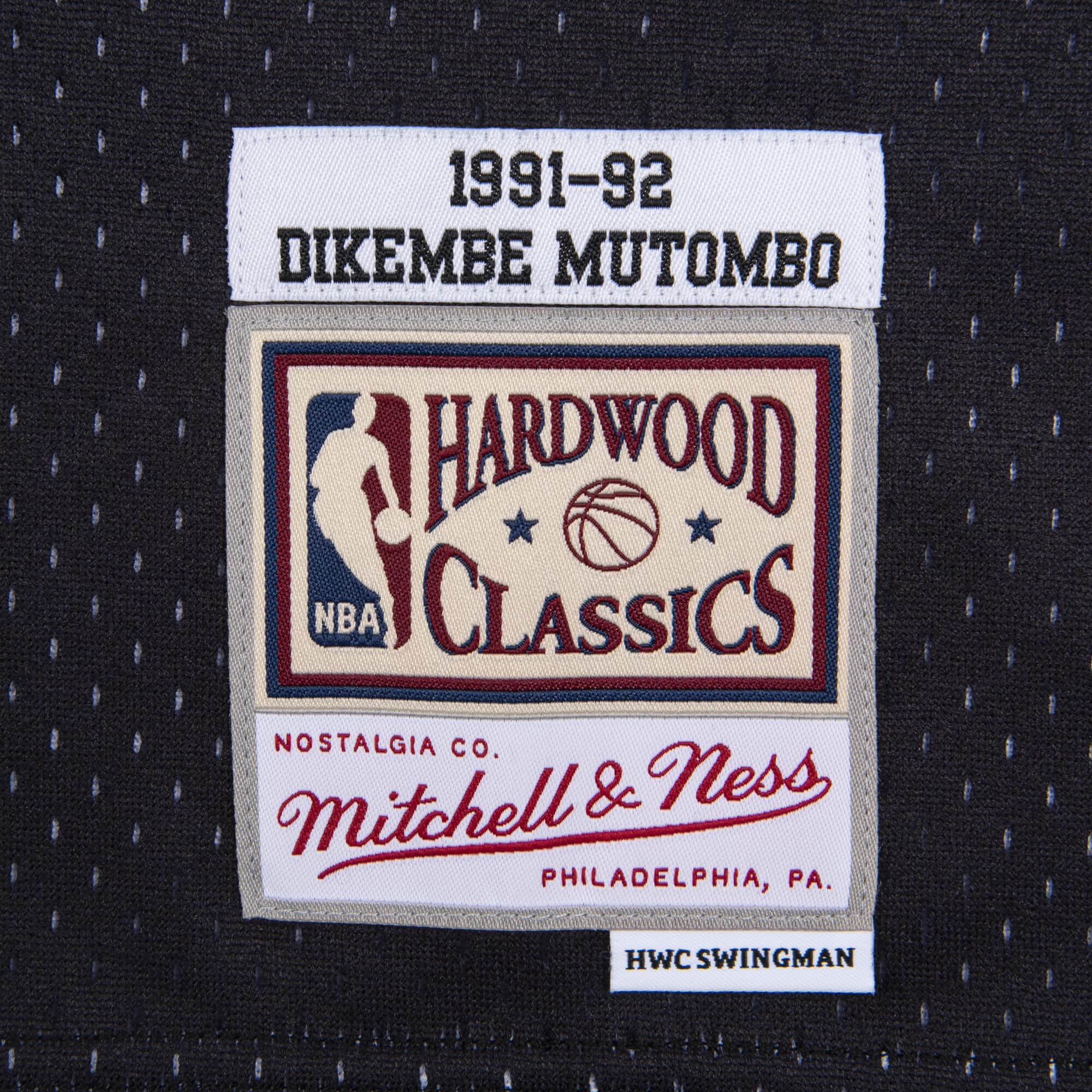 Mitchell & Ness Dikembe Mutombo Denver Nuggets Swingman Jersey Blue