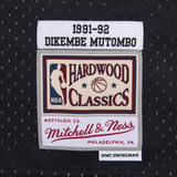 Denver Nuggets 1991-92 Dikembe Mutombo Mitchell & Ness Black Swingman Jersey