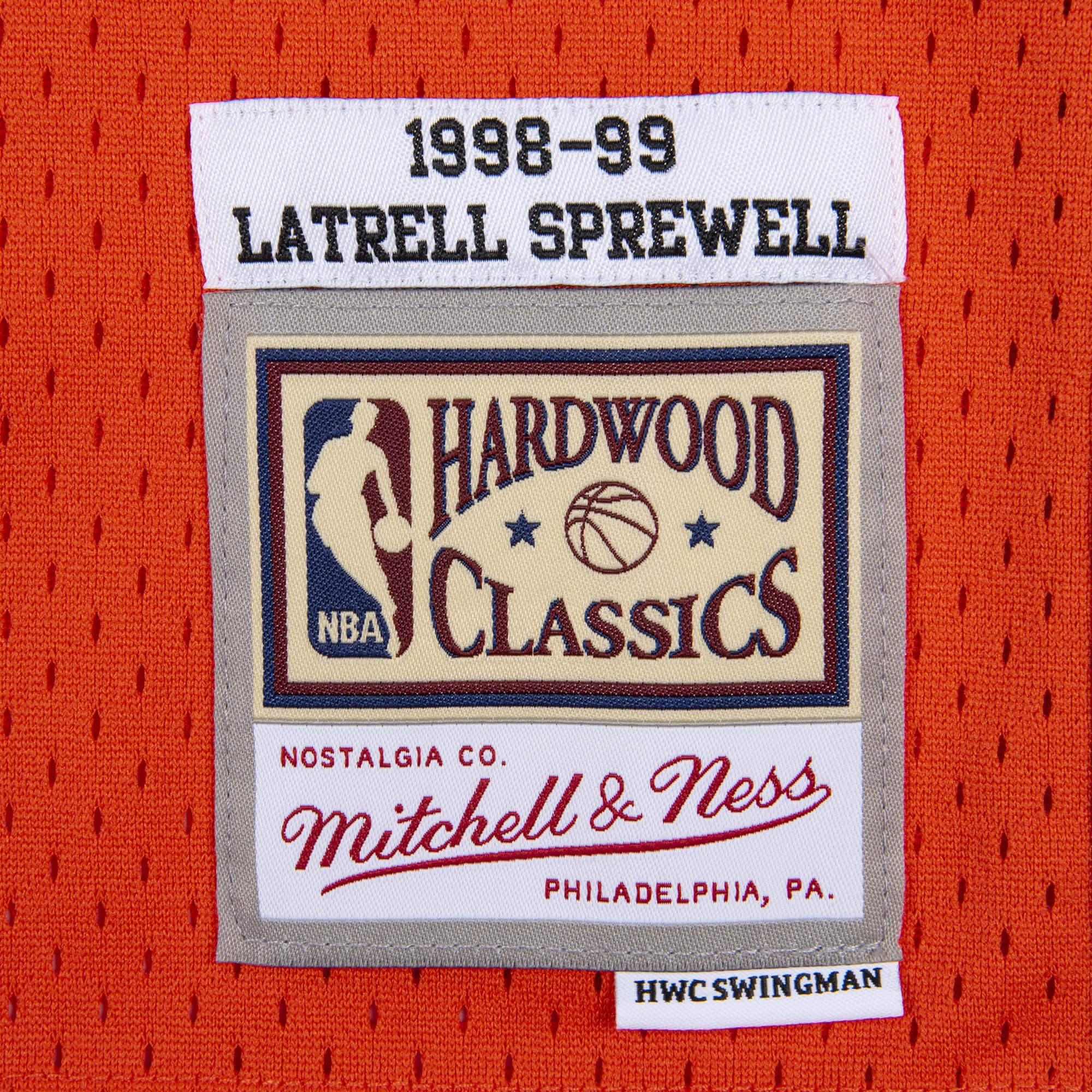 Latrell Sprewell Mitchell & Ness New York Knicks Jersey