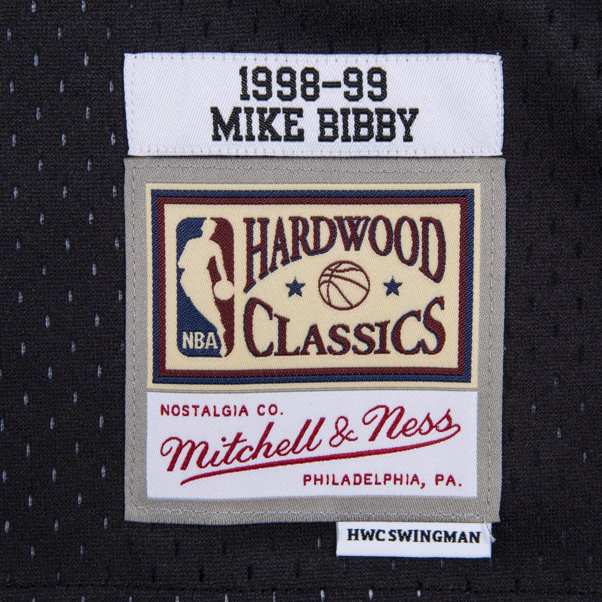 Mike Bibby Vancouver Grizzlies Mitchell & Ness 1998/99 Swingman Jersey -  White