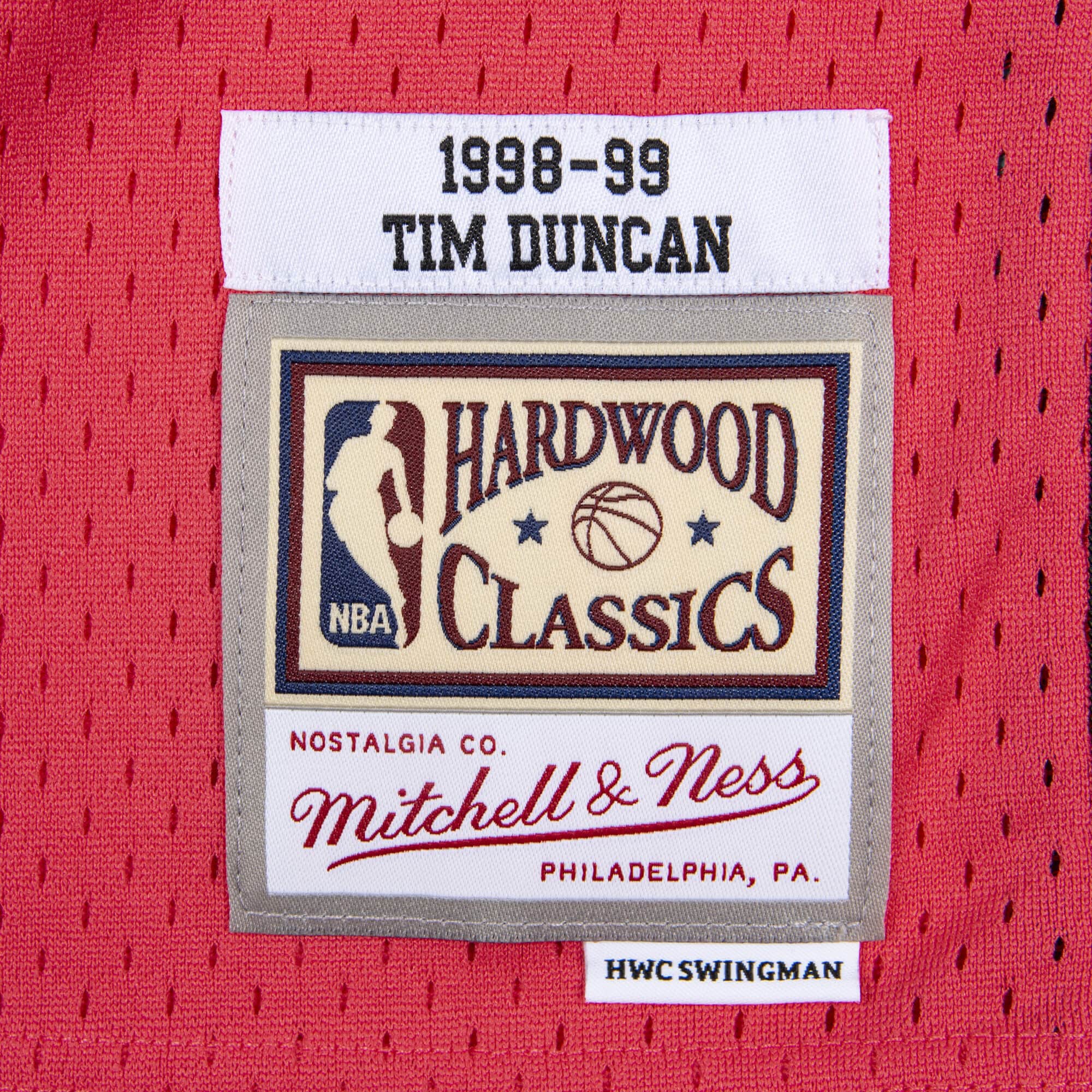 Mitchell & Ness Men NBA San Antonio Spurs Reload Jersey Tim Duncan Pink  '98-99 SJY19304SAS98TD – HotelomegaShops