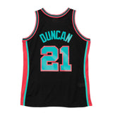 Black Tim Duncan San Antonio Spurs 1998-99 Mitchell & Ness Swingman Jersey