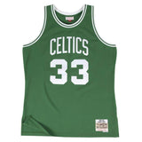 Boston Celtics Road 1985-86 Larry Bird Green Mitchell & Ness Swingman Jersey