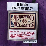 Toronto Raptors Road 1998-99 Tracy McGrady Mitchell & Ness Purple Swingman Jersey