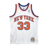 New York Knicks 1985-86 Patrick Ewing Mitchell & Ness White Swingman Jersey