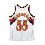 Atlanta Hawks Dikembe Mutombo 1996-97 Mitchell & Ness Hardwood Classic White Swingman Jersey