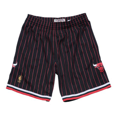 Chicago Bulls NBA hotsell Mitchell & Ness Black Red Pinstripe Shorts Medium NWT