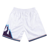 Utah Jazz 1996 - 97 Mitchell & Ness White Swingman Shorts