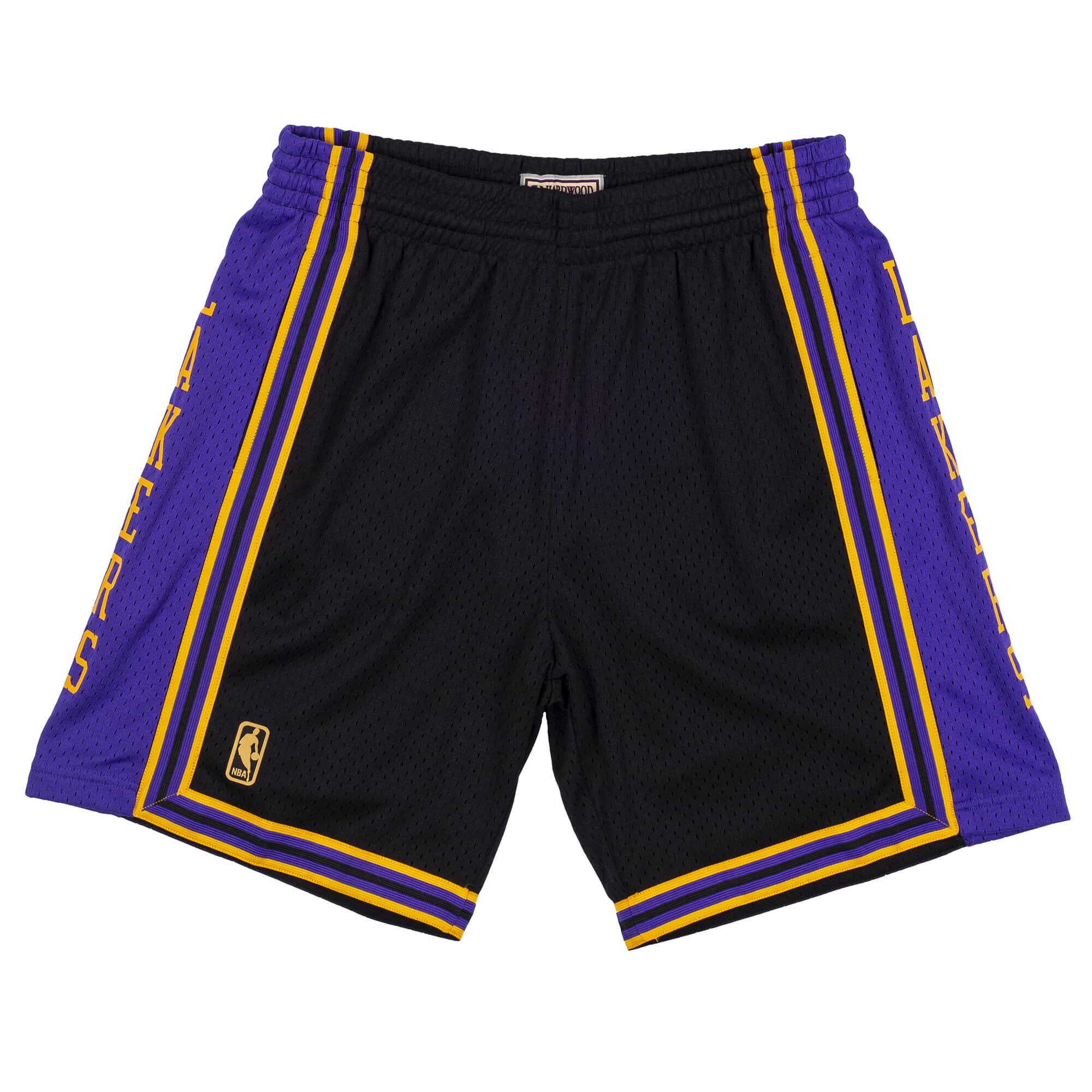 Mitchell & Ness Shorts Los Angeles Lakers White Logo Swingman Short black