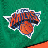 2006-07 Green New York Knicks Mitchell & Ness Hardwood Classics Swingman Shorts