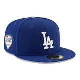 Los Angeles Dodgers New Era Royal 2018 World Series Side Patch 59FIFTY Fitted Hat